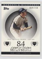 Mickey Mantle (1956 Triple Crown - 130 RBI) #/150