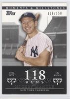 Mickey Mantle (1956 AL MVP - 132 Runs) #/150