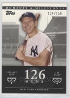 Mickey Mantle (1956 AL MVP - 132 Runs) #/150