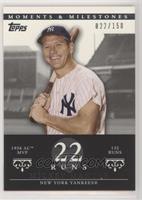 Mickey Mantle (1956 AL MVP - 132 Runs) #/150