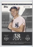 Mickey Mantle (1956 AL MVP - 132 Runs) #/150