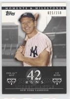 Mickey Mantle (1956 AL MVP - 132 Runs) #/150