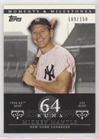 Mickey Mantle (1956 AL MVP - 132 Runs) #/150