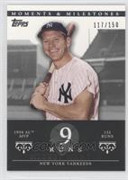 Mickey Mantle (1956 AL MVP - 132 Runs) #/150