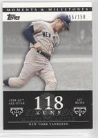 Mickey Mantle (1958 AL All-Star - 127 Runs) #/150