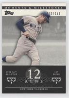 Mickey Mantle (1958 AL All-Star - 127 Runs) [EX to NM] #/150