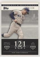 Mickey Mantle (1958 AL All-Star - 127 Runs) #/150