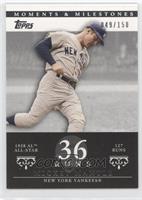 Mickey Mantle (1958 AL All-Star - 127 Runs) #/150