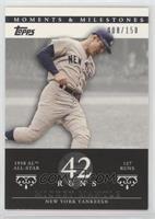 Mickey Mantle (1958 AL All-Star - 127 Runs) #/150