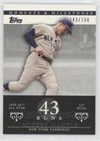 Mickey Mantle (1958 AL All-Star - 127 Runs) #/150