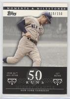 Mickey Mantle (1958 AL All-Star - 127 Runs) #/150