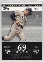 Mickey Mantle (1958 AL All-Star - 127 Runs) #/150