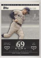 Mickey Mantle (1958 AL All-Star - 127 Runs) #/150