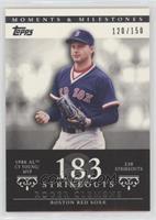 Roger Clemens (1986 AL Cy Young/MVP - 238 Strikeouts) #/150