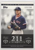 Roger Clemens (1986 AL Cy Young/MVP - 238 Strikeouts) [EX to NM] #/150