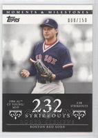 Roger Clemens (1986 AL Cy Young/MVP - 238 Strikeouts) #/150