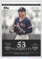 Roger Clemens (1986 AL Cy Young/MVP - 238 Strikeouts) #/150