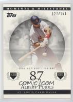 Albert Pujols (2001 NL ROY - 130 RBI) #/150