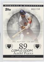 Albert Pujols (2001 NL ROY - 130 RBI) #/150