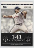 Roger Clemens (1987 AL Cy Young - 256 Strikeouts) #/150