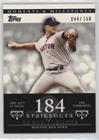 Roger Clemens (1987 AL Cy Young - 256 Strikeouts) #/150