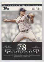 Roger Clemens (1987 AL Cy Young - 256 Strikeouts) #/150