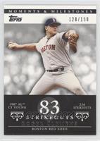 Roger Clemens (1987 AL Cy Young - 256 Strikeouts) #/150