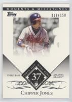 Chipper Jones (1999 NL MVP - 45 Home Runs) #/150