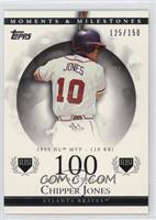 Chipper Jones (1999 NL MVP - 110 RBI) #/150