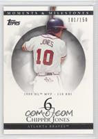 Chipper Jones (1999 NL MVP - 110 RBI) #/150