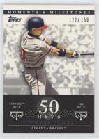 Chipper Jones (1999 NL MVP - 181 Hits) #/150