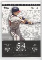 Chipper Jones (1999 NL MVP - 181 Hits) #/150