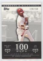 Albert Pujols (2001 NL ROY - 194 Hits) #/150