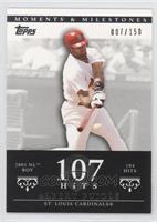 Albert Pujols (2001 NL ROY - 194 Hits) #/150