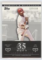 Albert Pujols (2001 NL ROY - 194 Hits) #/150