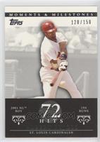 Albert Pujols (2001 NL ROY - 194 Hits) #/150