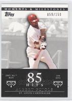 Albert Pujols (2001 NL ROY - 194 Hits) #/150