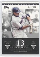 Alex Rodriguez (2003 AL MVP - 124 Runs) #/150