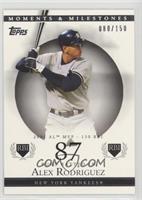 Alex Rodriguez (2005 AL MVP - 130 RBI) #/150