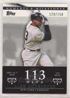 Alex Rodriguez (2005 AL MVP - 194 Hits) #/150