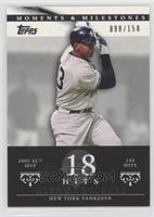 Alex Rodriguez (2005 AL MVP - 194 Hits) #/150