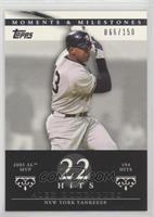 Alex Rodriguez (2005 AL MVP - 194 Hits) #/150