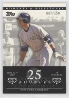 Alex Rodriguez (2005 AL MVP - 29 Doubles) #/150