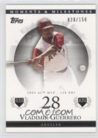 Vladimir Guerrero (2004 AL MVP - 126 RBI) #/150