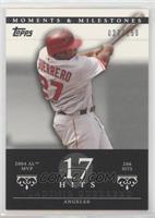 Vladimir Guerrero (2004 AL MVP - 206 Hits) #/150