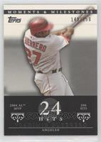 Vladimir Guerrero (2004 AL MVP - 206 Hits) #/150