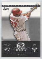 Vladimir Guerrero (2004 AL MVP - 206 Hits) #/150