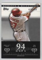 Vladimir Guerrero (2004 AL MVP - 206 Hits) #/150