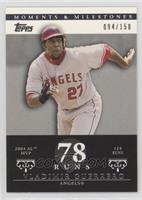 Vladimir Guerrero (2004 AL MVP - 124 Runs) #/150