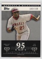 Vladimir Guerrero (2004 AL MVP - 124 Runs) #/150